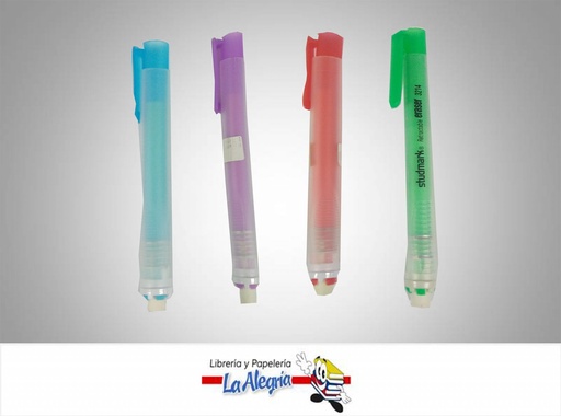 [ASE01] BORRADOR RETRACTIL 6MM UND MARCA S/M   