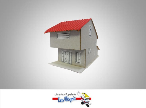 [B5] CASA P/MAQUE 2 PIS DIAGONAL ESC 1:125 UN MARCA S/M   