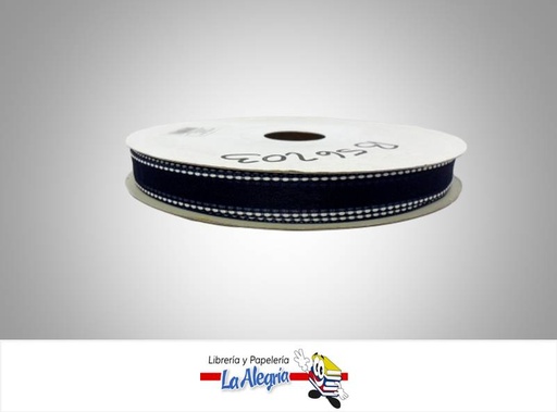 [B56203014] CINTA ORGANZA 13MM AZUL ULTRAMAR XMETRO MARCA S/M   