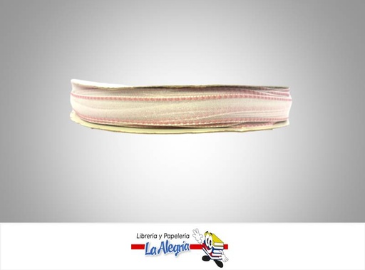 [B56203026] CINTA ORGANZA 13MM FUCSIA PASTEL X METRO MARCA S/M