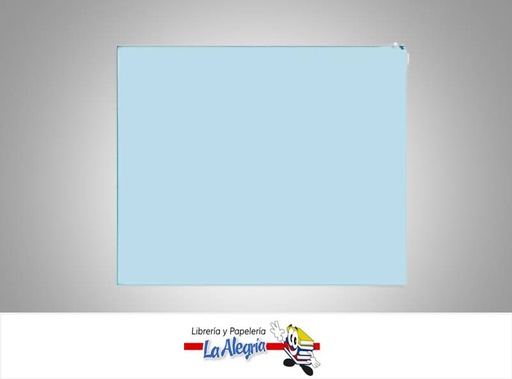 [BCP141] CARTULINA BRISTOL 66X48 CM AZUL PASTEL UND 120GR MARCA S/M