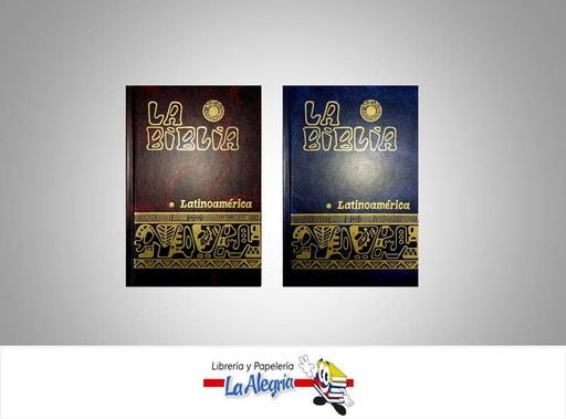 [BIBLIALAPQ] BIBLIA LATINOAMERICANA PEQUENA  TEMATICA RELIGION    