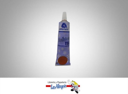 [BORLIAT020] BORDADO LIQ FASHION TEX 20CC OCRE UND MARCA ATENEA   