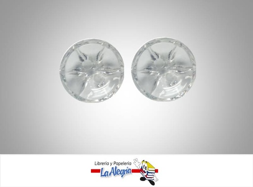 [BOTON12] BOTON CRISTAL 17MM DIAMETRO UND MARCA S/M   