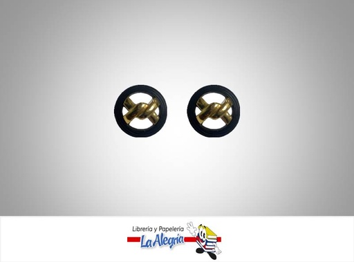 [BOTON9] BOTON VASTAGO DECORADO 17MM DIAMETRO UND MARCA S/M   