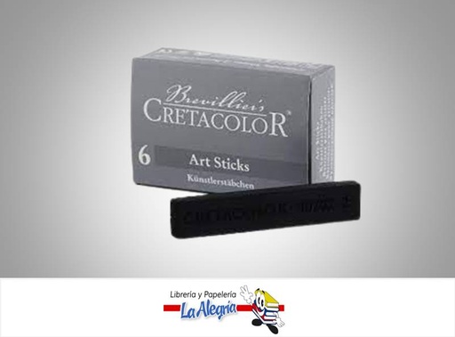 [CARBO407/2] CARBONCILLO EN BARRA 13X6 CM 407-2 UND MARCA CRETACOLOR   