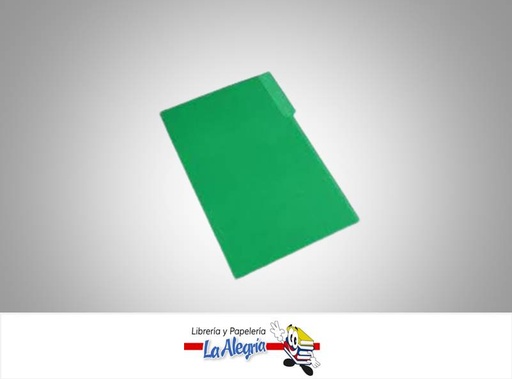 [CARMANOF051] CARPETA MANILA OFICIO VERDEUND MARCA S/M   