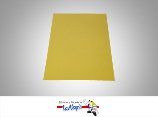 [CARTUCOL002] CARTULINA BRISTOL CARTA  AMARILLO INTENSO UND 120GR MARCA S/M