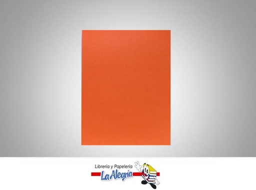 [CARTUCOL008] CARTULINA BRISTOL CARTA NARANJA UND 120 GR MARCA S/M