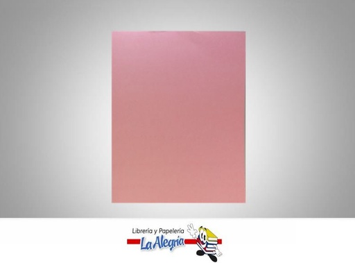 [CARTUCOL009] CARTULINA BRISTOL CARTA ROSADO UND 120GR MARCA S/M