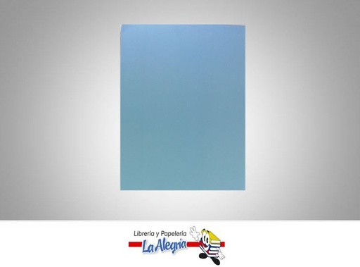 [CARTUCOL039] CARTULINA BRISTOL CARTA AZUL CIELO UND 120GR MARCA S/M