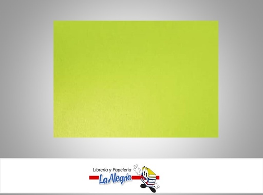 [CARTUCP074] CARTULINA COLLEGE PERLADA DOBLE CARA 50X70CM VERDE 205GR MARCA S/M
