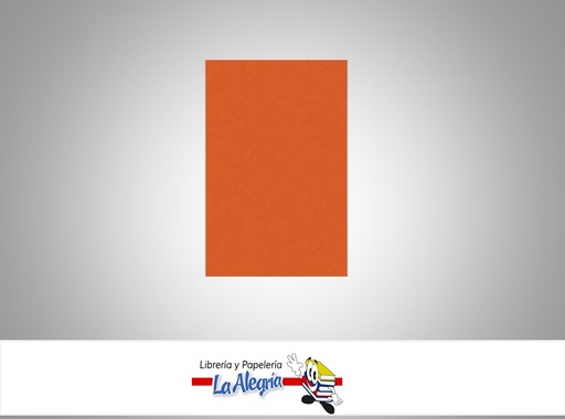 [CC042] CARTULINA CARTA 160GR NARANJA UND MARCA S/M