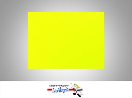 [CFL007] CARTULINA FLUORESCENTE 66X48 CM AMARI UND