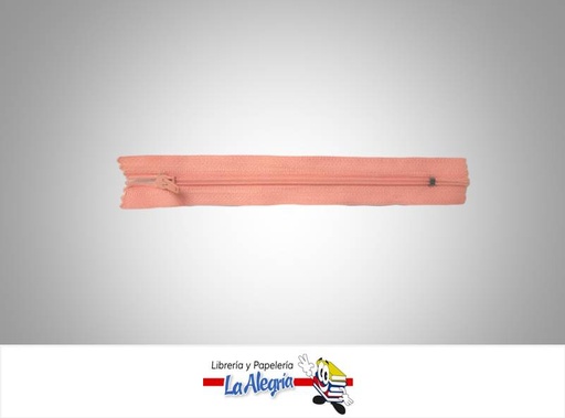 [CIERRE15P038] CIERREPLASTICO 15 CM SALMON UND MARCA S/M   