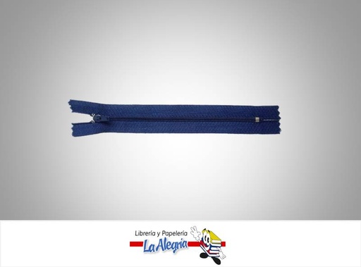 [CIERRE15P040] CIERREPLASTICO 15 CM AZUL ULTRAMAR UND MARCA S/M   