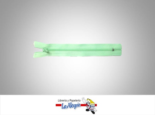 [CIERRE15P049] CIERREPLASTICO 15 CM VERDE MENTA UND MARCA S/M   
