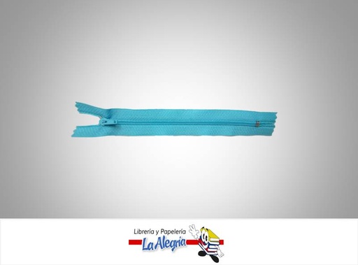 [CIERRE15P090] CIERREPLASTICO 15 CM AZUL CELESTE UND MARCA S/M   