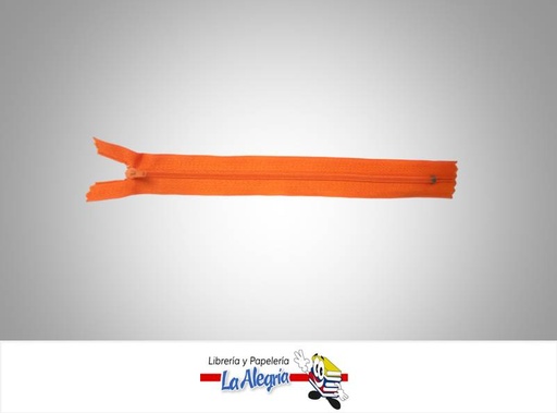 [CIERRE20P042] CIERREPLASTICO 20 CM NARANJA UND MARCA S/M   