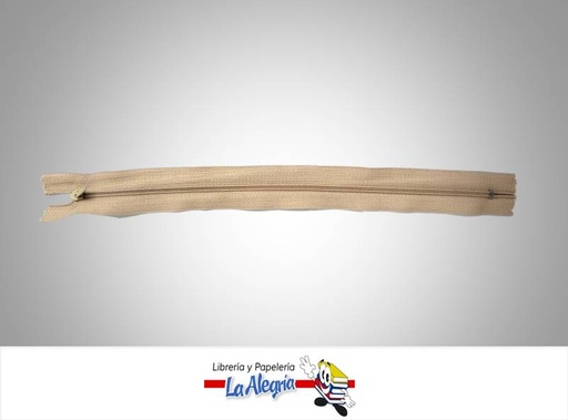 [CIERRE30P015] CIERREPLASTICO 30 CM BEIGE UND MARCA S/M   