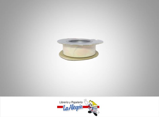 [CINT114016] CINTA DECORADA 20MM BLANCO XMETRO MARCA S/M   