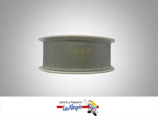 [CINT17835027] CINTA DECORATIVA ESTAMPADA 35MM GRIS XM MARCA BOLIS   