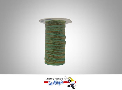[CINT8MM001] CINTA DECORATIVA DE MALLA 8MM AGUAMAR XM MARCA S/M   