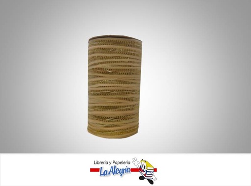 [CINT8MM036] CINTA DECORATIVA DE MALLA 8MM MELON/C XM MARCA S/M   