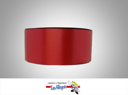 [CIS70MM003] CINTA DE REGALO 70MM ROJO XMT MARCA BOLIS   