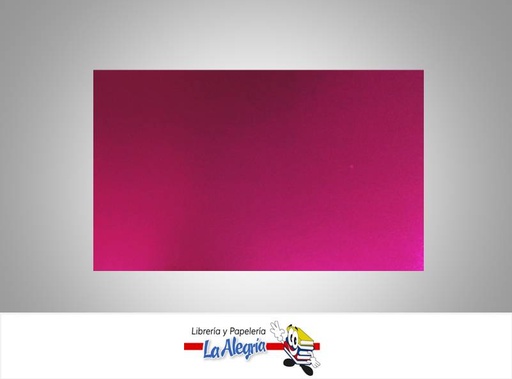 [CME01950X70] CARTULINA DOBLE FAZ METALIZADA 50X70CM FUCSIA UND 230GR MARCA S/M