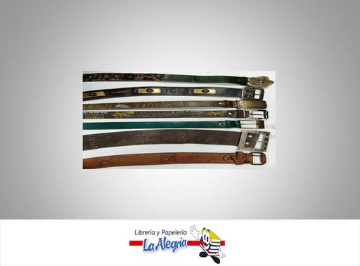 [CORRE10] CORREA DE CUERO FEMENINA VARIO MODEL UND    