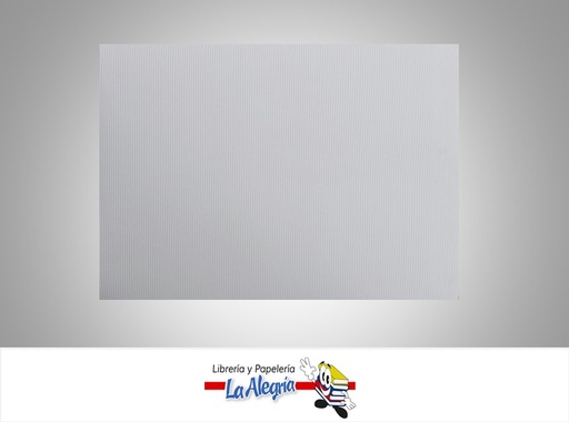 [CORRUG001] CARTON CORRUGADO 50X70 CM BLANCO UND MARCA S/M   