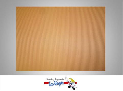[CORRUG008] CARTON CORRUGADO 50X70 NARANJA UND MARCA S/M   