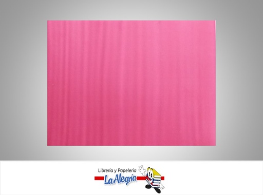 [CORRUG010] CARTON CORRUGADO 50X70 CM FUCSIA UND MARCA S/M   