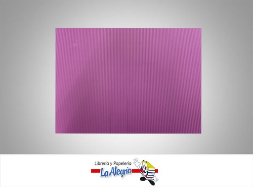 [CORRUG018] CARTON CORRUGADO 50X70 CM MAGENTA UND MARCA S/M   