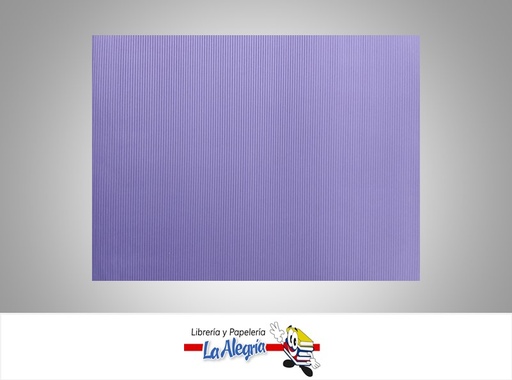[CORRUG074] CARTON CORRUGADO 50X70 CM MORA AZUL UND MARCA S/M   