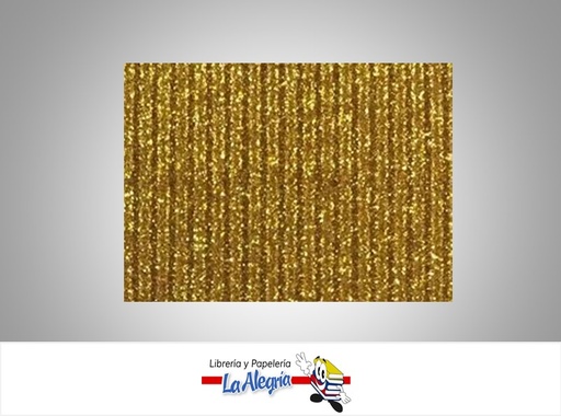 [CORRUGES007] CARTON CORRUGADO ESCARCHADO 50X70 AMARILLO