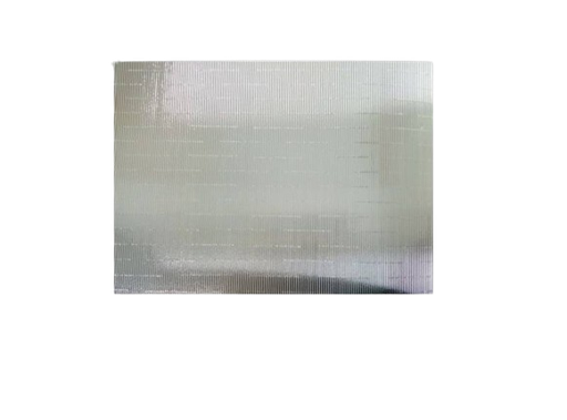 [CORRUM050] CARTON CORRUGADO METALICO 50X70 CM PLATA UND MARCA S/M