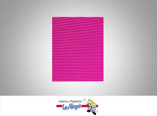 [CORRUNEON3] CARTON CORRUGADO NEON 50X70CM FUCSIA UND MARCA S/M   