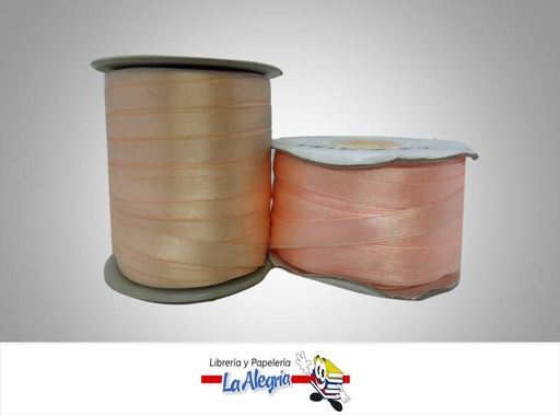 [CR09MM060] CINTA RASO 09MM ROSA PASTEL XMETRO MARCA S/M   