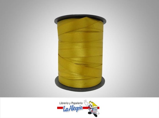 [CR12MM022] CINTA RASO 12MM DORADO XMETRO MARCA S/M   