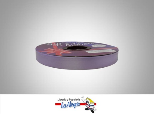 [CR1592030] CINTA DE REGALO 15MM LILA X METRO MARCA GIFT RIBBON