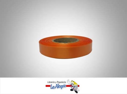 [CR1592042] CINTA DE REGALO 15MM NARANJA XMETRO MARCA GIFT RIBBON   