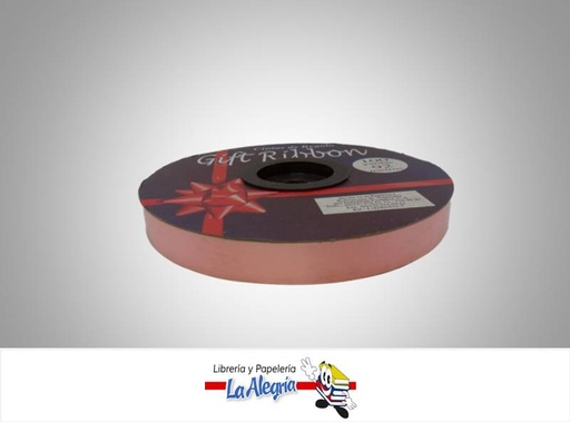 [CR1592061] CINTA DE REGALO 15MM ROSADA XMETRO MARCA S/M   