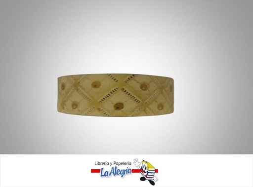 [CR20MM015] CINTA DE REGALO ITALY 20MM BEIGE/ESTXM MARCA BOLIS   