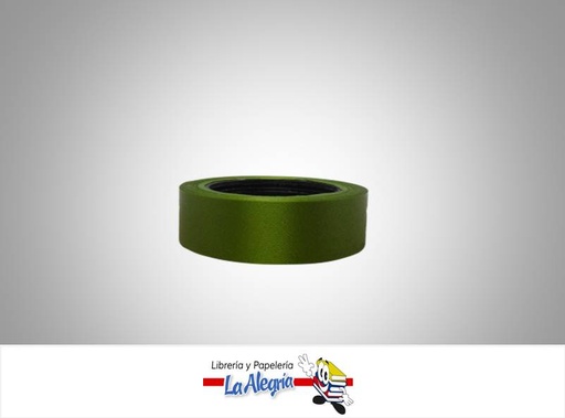 [CR20MM078] CINTA DE REGALO ITALY 20MM VERDE OSC XMT MARCA BOLIS   