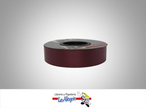 [CR20MM080] CINTA DE REGALO ITALY 20MM VINOTINTO MARCA BOLIS   