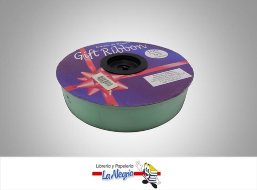 [CR3092001] CINTA DE REGALO 30MM AGUAMARINA XMETRO MARCA GIFT RIBBON   