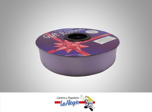 [CR3092030] CINTA DE REGALO 30MM LILA X METRO MARCA GIFT RIBBON