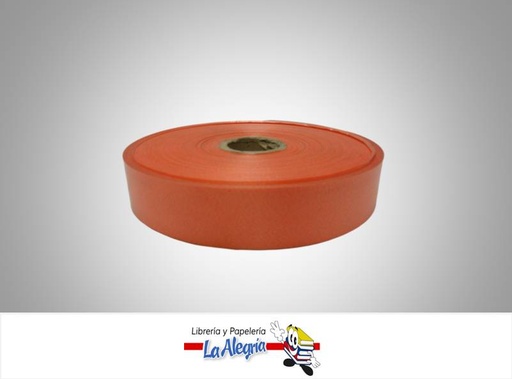 [CR3092063] CINTA DE REGALO 30MM SALMON XMETRO MARCA GIFT RIBBON   